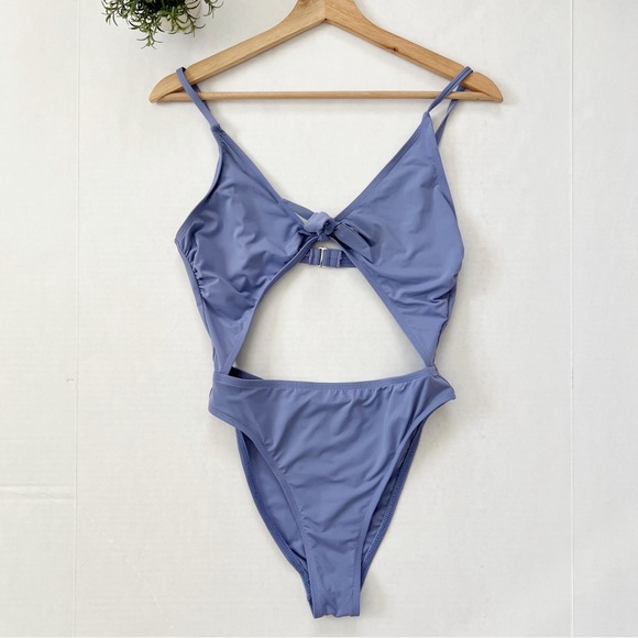 Dippin' Daisy's Tie Front Cheeky One Piece Bikini - Picture 2 of 9